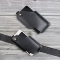 thumbnail image 3 of GENEMA Men Phone Carrier Belt Hip Pouch Hanging Waist Bag Holster Wallet PU Leather Carrying Case Mini Travel Messager Pack Phone Purse Portable Storage Supplies, 3 of 15