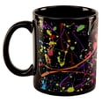 thumbnail image 2 of Splatter Paint Black All Over Black Out Coffee Mug, 2 of 2