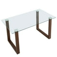 thumbnail image 6 of WHI 201-454WAL 55 x 31.50 x 29.50 in. Franco Rectangular Dining Table in Walnut, 6 of 10