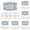 A*5, variant on Juaoua Color Border Jar Label Stickers,Removable Water Resistant Food Reminder Self-Adhesive Stickers,Meal Prep Date Stickers,Writable Date Contents Adhesive Tags for Storage Classification
