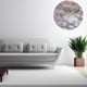 thumbnail image 3 of Reloj de pared silencioso moderno sin tictac pulgadas con movimiento de barrido , decorativo para cocina, sala de estar, dormit - Púrpura Baoblaze Reloj de pared moderno, 3 of 8