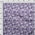 thumbnail image 3 of oneOone Cotton Poplin Purple Fabric Tropical Palm Tree Sewing Craft Projects Fabric Prints By Yard 56 Inch Wide, 3 of 5