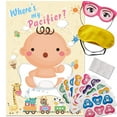 thumbnail image 1 of ADJOY Juego de colocar el chupete en el bebé - Juego y obsequios para la fiesta de baby shower - Juego de colocar el chupete en el bebé, 1 of 5