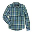 thumbnail image 2 of Camisa con Botones Ecko Unltd. Ls a cuadros de neón para hombre azul XX-Large Botones al frente, 2 of 2