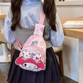thumbnail image 4 of Sanrio-Bolso de pecho de Hello Kitty, mochila Cinnamoroll, bandolera de hombro de dibujos animados, regalo, envío gratis, venta al por mayor, 4 of 4