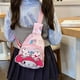 thumbnail image 4 of Sanrio-Bolso de pecho de Hello Kitty, mochila Cinnamoroll, bandolera de hombro de dibujos animados, regalo, envío gratis, venta al por mayor, 4 of 4