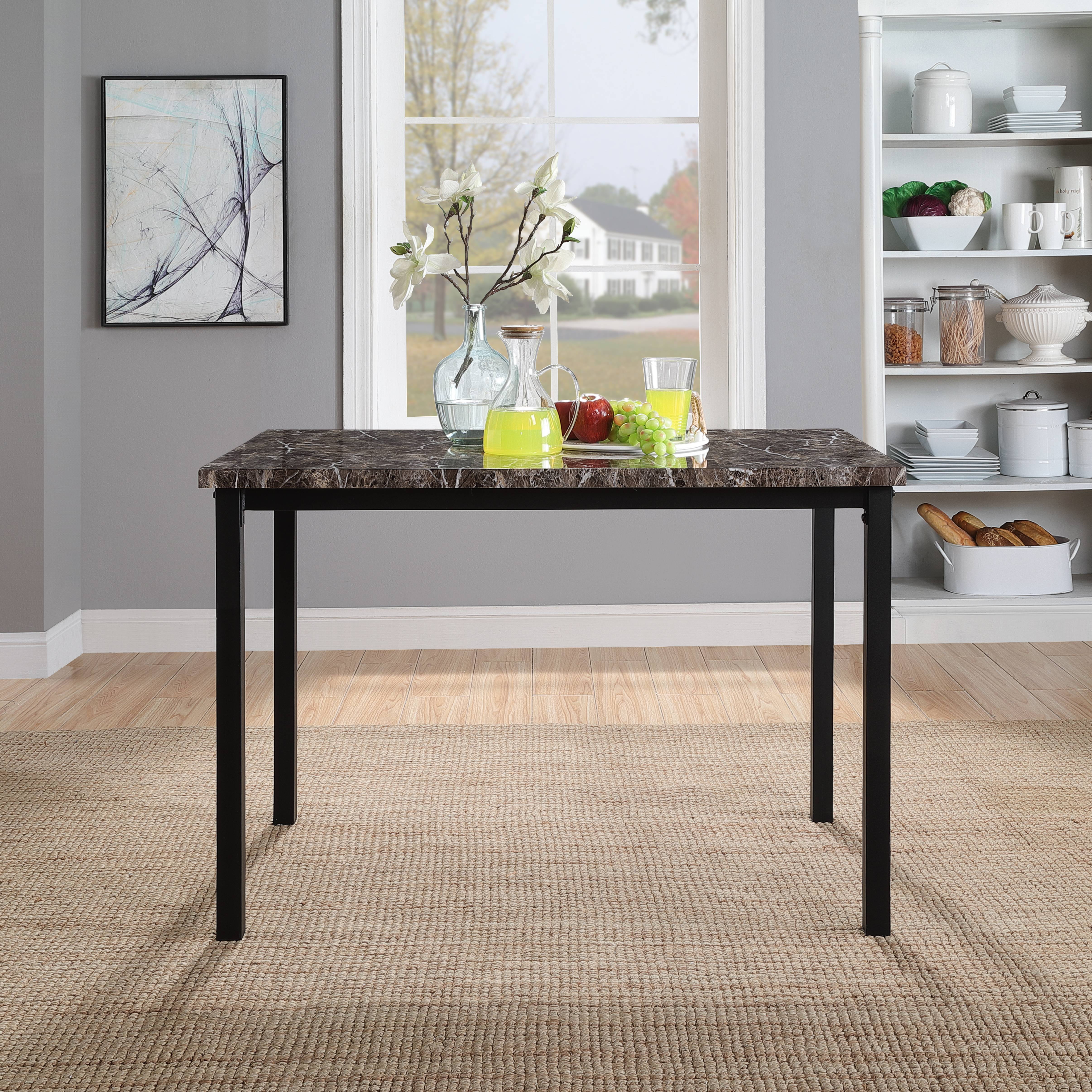 Abington Lane Faux Marble Dining Tables