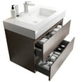 thumbnail image 6 of Bathroom Vanity with White Sink | Handle - Free Design, Maximized Drawer Capacity | Melamine Build | Keeps Bathroom Organized, 6 of 6