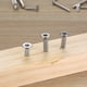 thumbnail image 4 of Kit de tornillos de cabeza avellanada, tornillos autorroscantes de acero inoxidable de cabeza plana, estuche de fácil almacenamiento, 400 piezas de tornillos Torx para muebles de madera, equipos de, 4 of 5