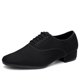 thumbnail image 4 of XIHAHA-zapatos de baile latino de salón para hombre, zapatillas de Jazz, tacón bajo, profesionales o de práctica, tela Oxford, 4 of 5