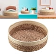 thumbnail image 6 of Multipurpose Small Storage Baskets Decorative Organizer Sundries Storage Bins Beige and Brown XL, 6 of 7