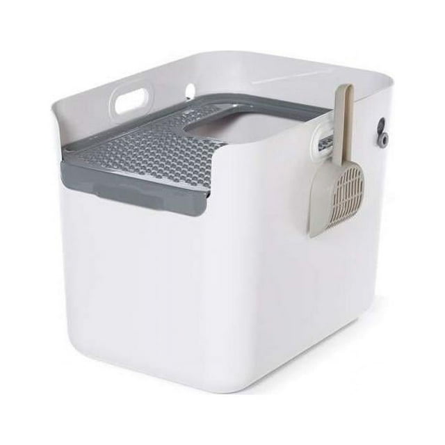 Prevue 718 Bac à Litière Premium, Blanc