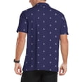 thumbnail image 4 of Iceglad Golf Shirts for Men Short Sleeve Dry Fit Print Performance Moisture Wicking Polo Shirt, 4 of 8