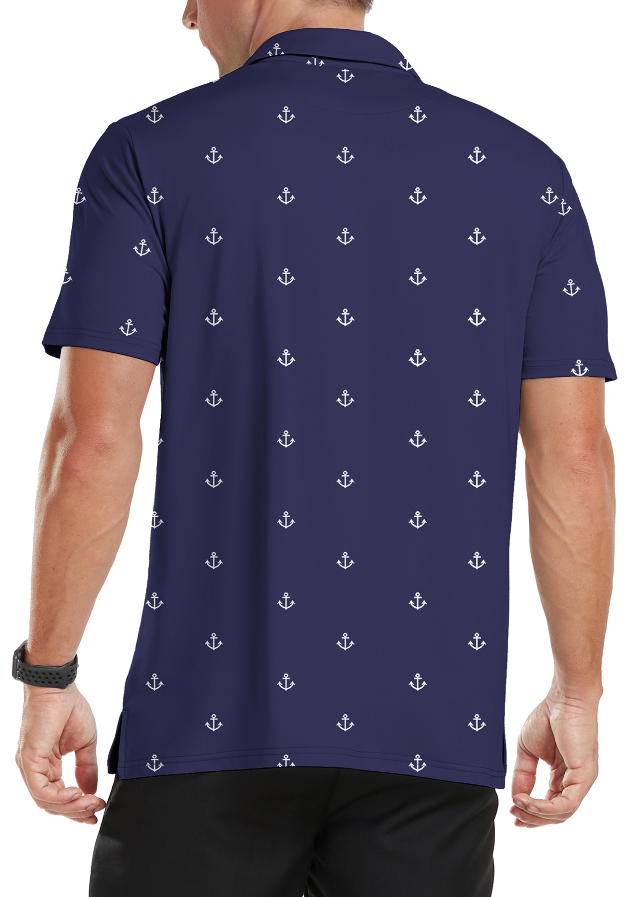Iceglad Men's Golf Polo Shirt with Dry Fit Technology photo 3