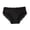 Black, variant on Women Lace Briefs High Waist Soft Comfy Full Coverage Stretchy Breathable Panties Brief Underwear