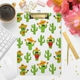thumbnail image 7 of FMSHPON Cactus Clipboard Hardboard Wood Nursing Clip Board and Pull for Standard A4 Letter 13x9 inches, 7 of 7