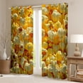 thumbnail image 2 of Feelyou Movie Popcorn Black Out Curtains, Yummy Food Curtains Pack of 2 (42x63 Each), Teens Boys Girls Kids Bedroom Curtains, Blackout Curtains Room Decor, 2 of 6