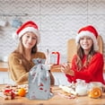 thumbnail image 3 of pstuiky Christmas Decoration Supplies Christmas Decoration Drawstring Drawstring Candy Bag (29*43Cm), 3 of 7