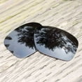 thumbnail image 4 of Walleva Black Mr. Shield Polarized Replacement Lenses for Oakley Holbrook Sunglasses, 4 of 7