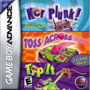Restored Kerplunk / Toss Across / Tip It (Nintendo Game Boy Advance, 2006) (Refurbished)