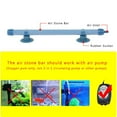 thumbnail image 6 of RotHome Aquarium Air Stone Bar 7 Inch Bubble Wall for Fish Tank Airstones Hydroponics Bubble Release Diffuser Tube Connects to Standard Air Pump Creates Decorative Bubble Curtain, 6 of 10