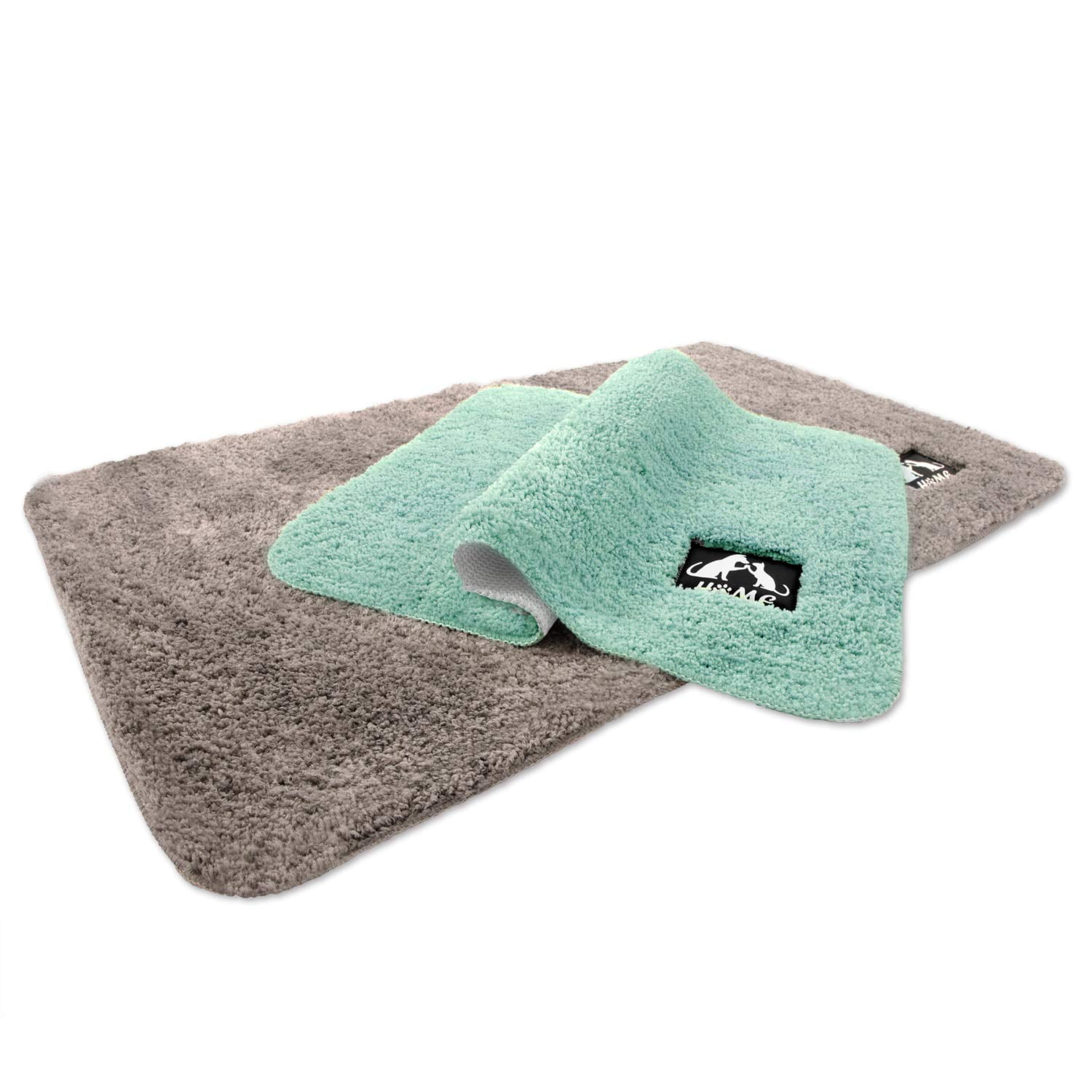 2 Pack Super Soft Bathroom Rug Mat,Microfibers & Extremely Absorbent
