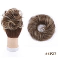 thumbnail image 2 of Chignon Bouclé Chouchous Pièce Cheveux Humains Réels Bande Élastique Chignon Décoiffé, 2 of 7
