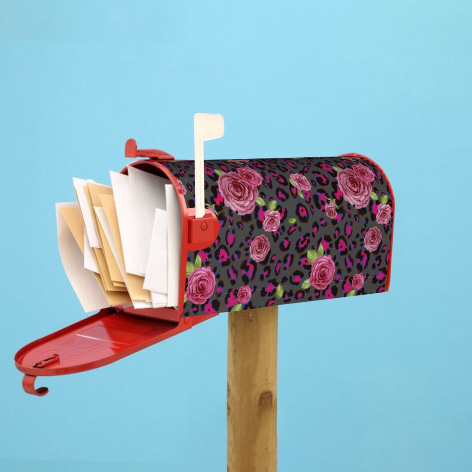 Kdxio Magnetic Mailbox Cover 21x18 in Mailbox Cover Outdoor Decoration Holiday Mailbox Covers for Home Garden Yard-21x18 in