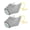 S 2pcs, variant on YIFAEUX 2/4Pcs Dog Respirator Muzzle Adjustable Air Filter Face Cushion Reusable Breathable Anti Fog Anti Dust Protective Muzzle for Large Small Dogs