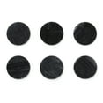 thumbnail image 5 of Fox Run Natural Polished Black Marble Stone Coasters, Set of 6, 5 of 6