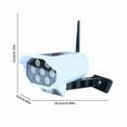 thumbnail image 3 of yilyih Solar Security Lights,Outdoor Motion Sensor Solar Lights,Leds Spotlight Floodlights Outdoor Ip55Waterproof,Wireless Dummy Decoy Fake Security Camera for Porch Garden Patio Driveway, 3 of 9