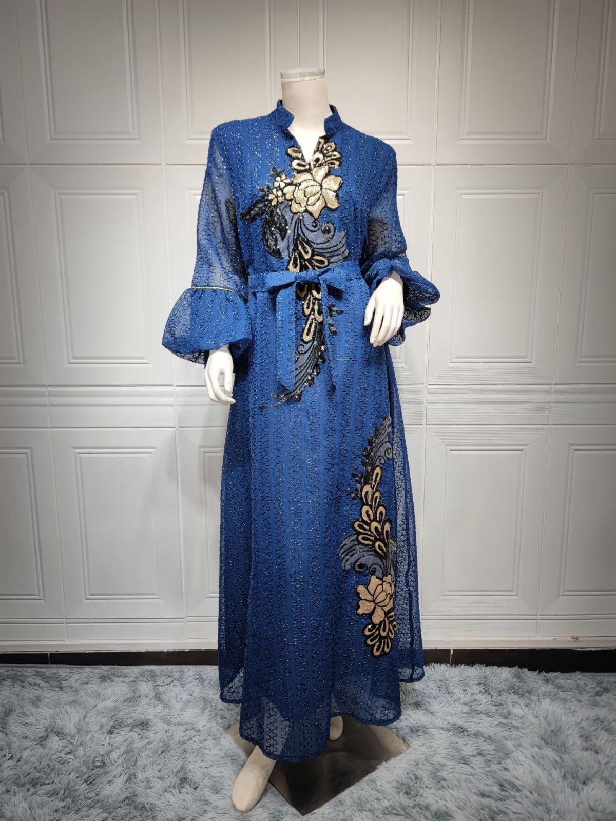 XVJRHAK Summer Dress For Women Middle New Sequin Embroidered Long