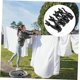 thumbnail image 2 of 4 Uds Clip elástico salón pinzas para la ropa a prueba de viento silla soporte para toallas Clip para silla de piscina Clips para manta silla de playa Clips para toallas Clips para toallas negro 11*4, 2 of 5