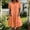 Orange, variant on IUYRTFE Women's Short Sleeve Collared Button Down Shirt Dress with Pockets Cotton Linen Loose Fit Summer Casual Midi Dress