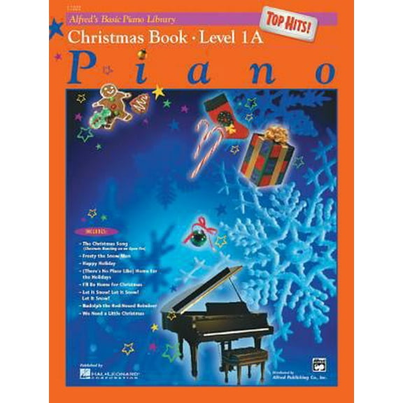 Pre-Owned Alfred's Basic Piano Library, Top Hits! Christmas Level 1a (Paperback) 0739011839 9780739011836