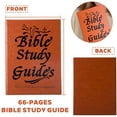 thumbnail image 7 of 66-Page Bible Study Guide Comprehensive Scripture Study Tool, Daily Devotional Journal in a Year Study Long Plan,PU Leather Cover Daily Scripture Quotes Faith-Based Notebook for Prayer Reflections, 7 of 7