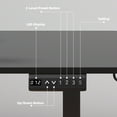 thumbnail image 4 of 63" L Shaped Electric Standing Desk, Height Adjustable Stand up Corner Desk, Sit Stand Home Office Desk with Splice Board, Black, 4 of 8