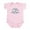 Petal Pink, variant on CafePress - Aspen Ski Resort Colorado Body Suit - Baby Light Bodysuit, Size Newborn - 24 Months