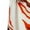 White, variant on Women's Ruffled Neckline Tropical Palm Tree Print Midi Dress, White, Medum