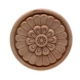 thumbnail image 1 of Talla de madera Apliques naturales for muebles Gabinete Molduras de madera sin pintar Vintage Vintage Decoración decorativa, 1 of 7
