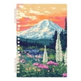 thumbnail image 7 of FORMRS 1-Subject Spiral Notebook 8" x 5" College Ruled 60 Refillable Sheet A5 Hard Cover, 2 Pack, Floral Mountain, 7 of 7