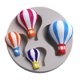 thumbnail image 2 of Molde decorativo de silicona para hornear pasteles, Fondant, patrón de globo aerostático (50-614), 2 of 5