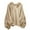 Beige, variant on Women's Hoodies Trendy y2k Over Size Hoodies Solid Color Sweatshirts Comfy Thin Drawstring Tops with Pockets