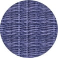 thumbnail image 1 of Ahgly Company Tapis d'Intérieur Lavables en Machine, Ronds, Transitionnels, Bleu Ardoise, Ronds de 3', 1 of 7