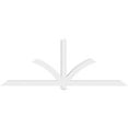 thumbnail image 2 of 96"W x 36"H x 4"D x 4"F, 9/12 Pitch, Redmond Architectural Grade PVC Gable Bracket, 2 of 8