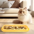 thumbnail image 3 of 3pcs Cats Feeding Dish Long Multiple Cats Dining Bowl With Skidproof Bottom Cats round Modern Kitchen Table Set round Table Kitchen Set Table Runner Set round Table Mats round Outdoor Table Set for 4, 3 of 3