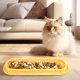 thumbnail image 5 of Comedero para gatos 3pcs - Largo, fondo antideslizante - para varios gatos - Plato para comida/agua, fácil de lavar, 5 of 8