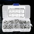 thumbnail image 2 of AMONIDA Screws Kit, Screws Assortment, Stainless Steel For Replacement Hardware Repair Hardware, 2 of 8