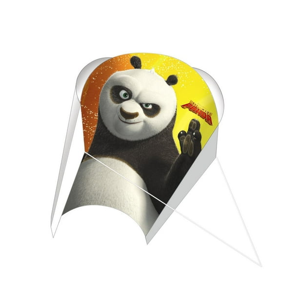 X Kites SuperSled Nylon 32 inch Framless Sled Kite - Kung Fu Panda, Nylon Frameless Kite