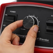 Blender, Commercial Kitchen Food Blender, Smoothie Blender, Used For Milkshake Crushing Frozen Dessert Soup (red)